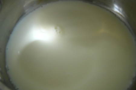 Молочный кисель с клубничным конфитюром "darbo": шаг 1