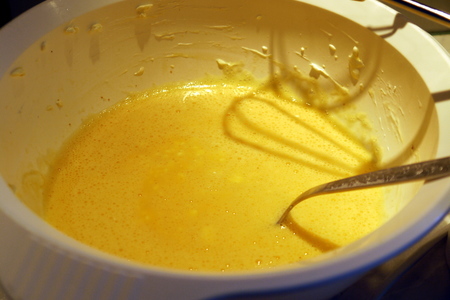 Омлет на творожном сыре с шампиньонами (идеи для завтрака): шаг 2