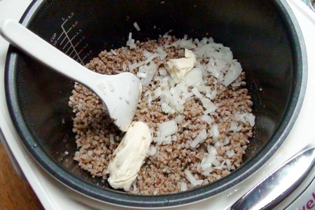 Рассыпчатая гречка с луком, как самостоятельное блюдо или основа для гарниров и салата. тест-драйв.: шаг 5