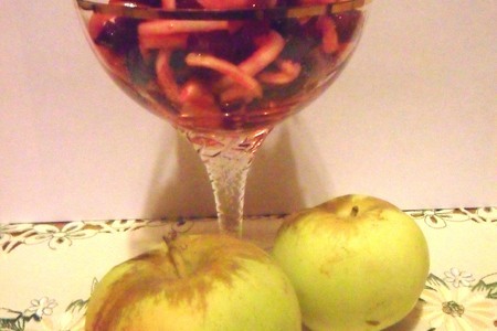 Салат со свеклой и яблоком "от одесситки": шаг 6