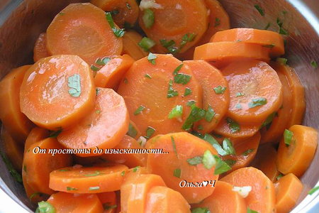 Салат из бланшированной моркови ("я+серж маркович=...."): шаг 3