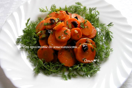 Салат из бланшированной моркови ("я+серж маркович=...."): шаг 5
