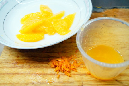 Гречка с финиками и корицей под апельсиновым соусом: шаг 5