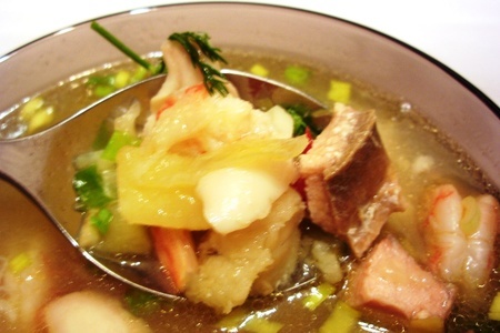 Перуанский острый  рыбный суп: шаг 7
