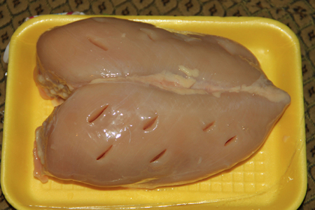 Сочная куриная грудка с пикантным лаймовым соусом: шаг 1
