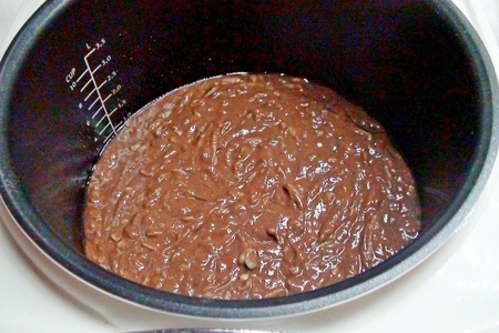 Шоколадный пирог с кабачком в мультиварке. тест-драйв.: шаг 4