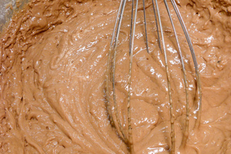 Шоколадный кекс с клюквой: шаг 3