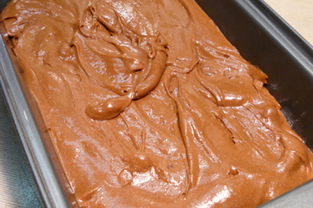 Шоколадный кекс с клюквой: шаг 5