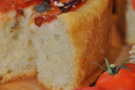 Греческий пирог с томатами и луком.: шаг 7