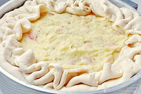 Апулийский картофельный пирог / torta di patate alla pugliese: шаг 6