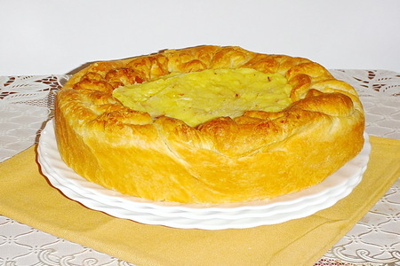 Апулийский картофельный пирог / torta di patate alla pugliese: шаг 7