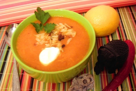 Суп-пюре с папайей «оранжевое настроение»: шаг 5