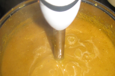 Тыквенный суп-пюре с брынзой: шаг 8