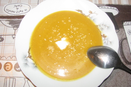 Тыквенный суп-пюре с брынзой: шаг 9