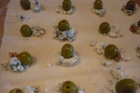 Пикантное печенье  с оливками.: шаг 2