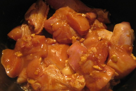 Курица с картофелем и грибами под соевым соусом kikkoman: шаг 5