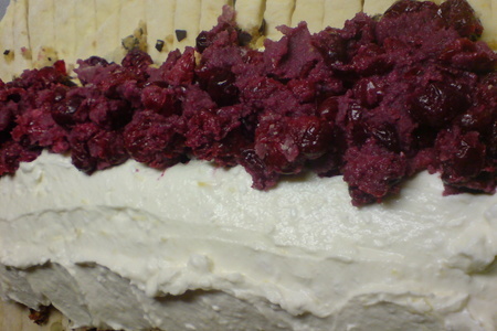 Датский плетёный пирог с вишнями,творогом и шоколадом: шаг 6