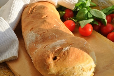 Тосканский пресный хлеб с рулетом из ягнятины (на конкурс магия итальянской гастрономии) ): шаг 9