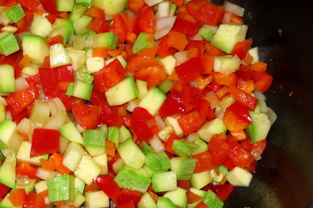 Пескара (жареное филе трески с овощным рататуем): шаг 2