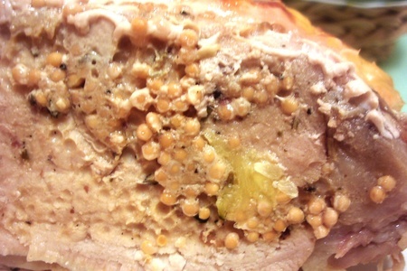Гармошка пикантная из маринованной свинины: шаг 5