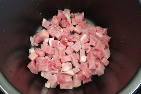 Овощное рагу со свининой и тыквой (мультиварка): шаг 1