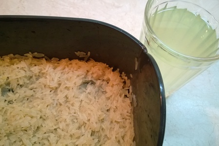 Рис в кокосе  "тропиканка": шаг 1