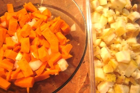 Морковный суп-пюре с яблоками к посту: шаг 2