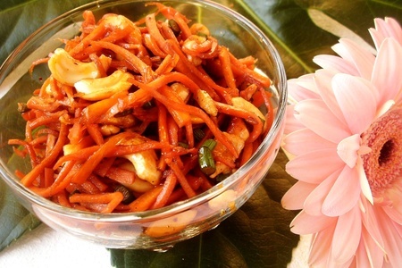 Пикантный морковный салат с восточными нотками.: шаг 6