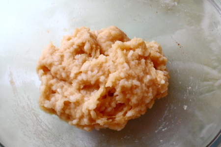Постные рисово-картофельные котлеты с грибной начинкой.: шаг 3