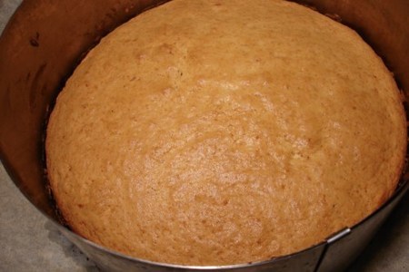 Тыквенный кекс с глазурью из заварного крема.: шаг 7