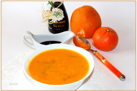 Морковно-апельсиновый суп "находка для жаркого полдня": шаг 9