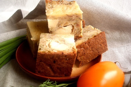 Мультизлаковый пирог-запеканка с сыром, шпинатом и зеленью.: шаг 5