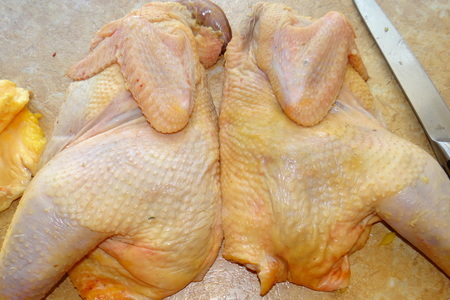 Домашняя курица-гриль в ароматном маринаде: шаг 1