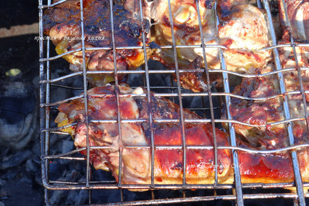 Домашняя курица-гриль в ароматном маринаде: шаг 8