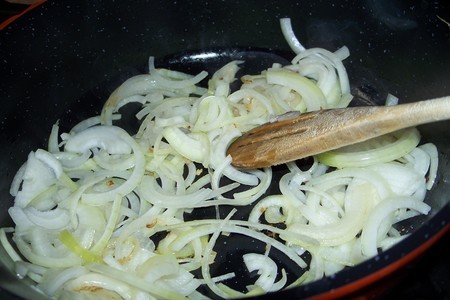 Гюнику дон (рис с овощами и говядиной).: шаг 4