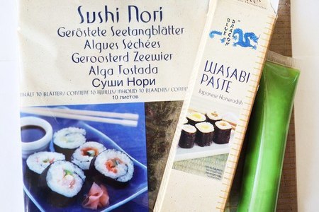 Гункан суши: шаг 1