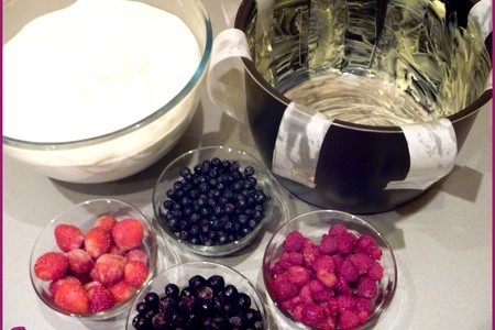 Творожный десерт с лесными ягодами: шаг 4