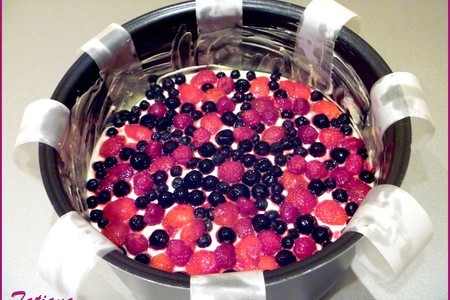 Творожный десерт с лесными ягодами: шаг 5
