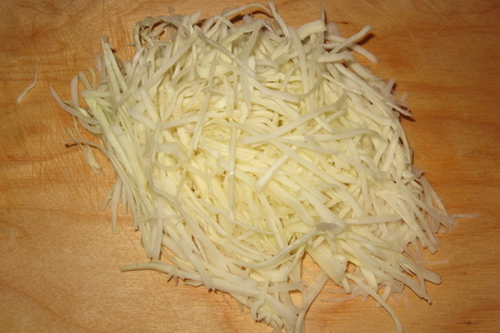 Салат "овощной" с рисовой лапшой: шаг 1