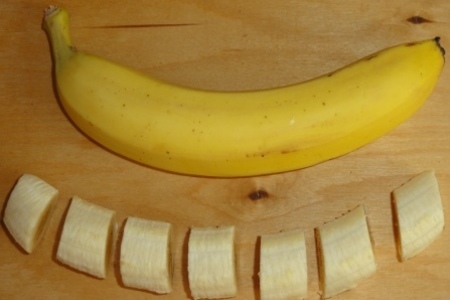 Бананы в карамели по -вьетнамски.: шаг 1