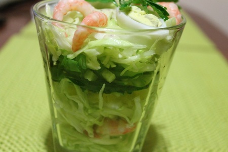 Салат с креветками и овощами для виктории сергеевны (т/с кухня): шаг 4