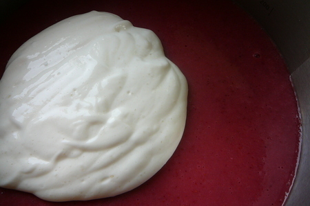 Торт-желе с заварным белковым кремом: шаг 9