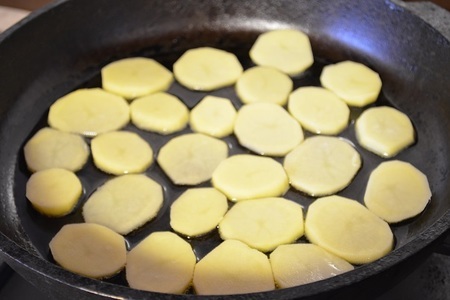 Картофельные корзинки с сыром и чесноком. : шаг 3