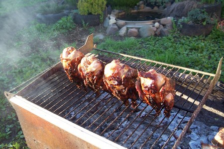Цыплята корнишоны на гриле в соевом маринаде для дорогих друзей!!!: шаг 4
