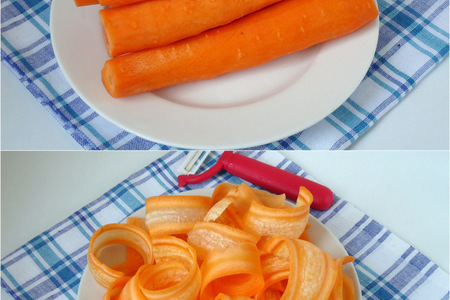 Швейцарский морковный торт: шаг 2