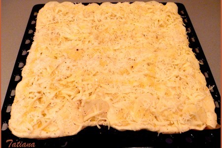 Картофельная пицца на картофельном тесте: шаг 7