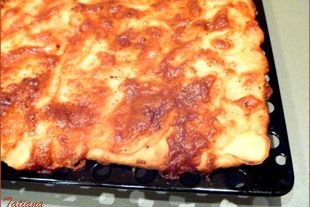 Картофельная пицца на картофельном тесте: шаг 8