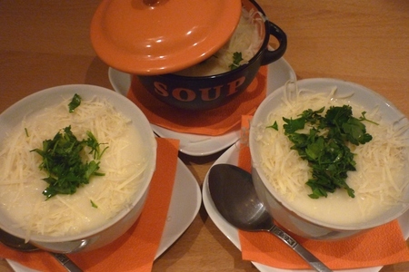 Суп-пюре из молодого картофеля и капусты: шаг 5