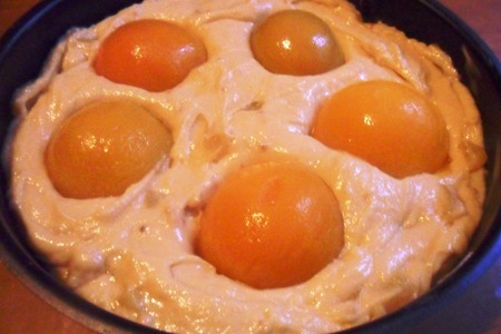 Torta morbida con ricotta e pesche - мягкий пирог с рикоотой и персиками: шаг 4