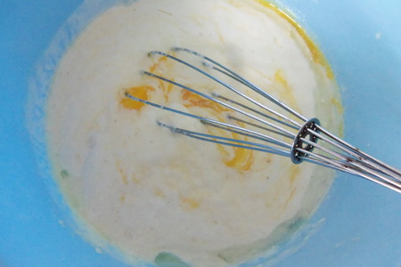 Сметанные вафли с сыром: шаг 2